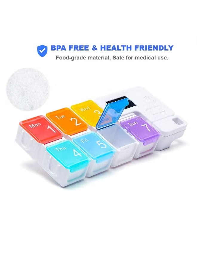 Pill Organizer with Reminder Alarm